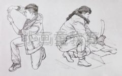 小画童儿童美术培训班教大家画人物简笔画