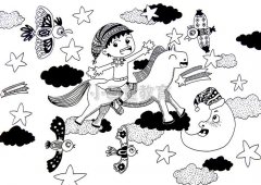 用口诀记住线描画绘画技巧